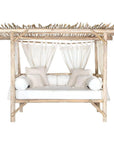 Nikki Teak Wooden Outdoor Daybed-Outdoor Daybeds-Artesia-LOOMLAN