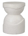 Emissary Noah 18 in. Round Terrazzo Garden Stool