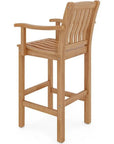 HiTeak Oasis Teak Outdoor Bar Chair Sustainable