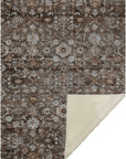 Addison Rugs Ocean Ripples Brown Washable Indoor-Outdoor Rug