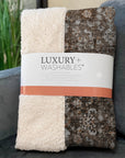 Addison Rugs Ocean Ripples Brown Washable Indoor-Outdoor Rug