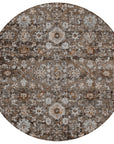 Addison Rugs Ocean Ripples Brown Washable Indoor-Outdoor Rug