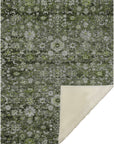 Addison Rugs Ocean Ripples Green Washable Indoor-Outdoor Rug