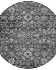 Addison Rugs Ocean Ripples Grey Washable Indoor-Outdoor Rug