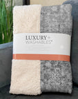 Addison Rugs Ocean Ripples Silver Washable Indoor-Outdoor Rug