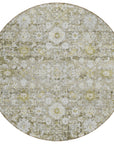 Addison Rugs Ocean Ripples Taupe Washable Indoor-Outdoor Rug