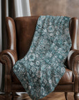 Addison Rugs Ocean Ripples Teal Washable Indoor-Outdoor Rug