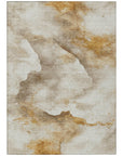 Addison Rugs Oelas Brown Washable Indoor-Outdoor Rug