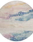 Addison Rugs Oelien Ivory Washable Indoor-Outdoor Rug