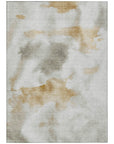 Addison Rugs Oelion Ivory Washable Indoor-Outdoor Rug