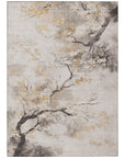 Addison Rugs Oelon Ivory Washable Indoor-Outdoor Rug
