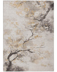 Addison Rugs Oelon Ivory Washable Indoor-Outdoor Rug