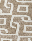 Addison Rugs Offset Stripes Brown Washable Indoor-Outdoor Rug