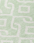 Addison Rugs Offset Stripes Mint Washable Indoor-Outdoor Rug