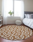 Addison Rugs Offset Stripes Paprika Washable Indoor-Outdoor Rug