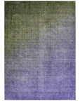 Addison Rugs Ombre Green Washable Indoor-Outdoor Rug