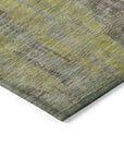 LOOMLAN Rugs Onyxelle Orange Washable Indoor-Outdoor Rug