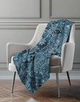 Addison Rugs Oriental Blue Washable Indoor-Outdoor Rug