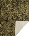 Addison Rugs Oriental Brown Washable Indoor-Outdoor Rug