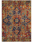 Addison Rugs Oriental Paprika Washable Indoor-Outdoor Rug