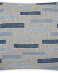D.V. Kap Outdoor Blockweave Pillow - Indigo
