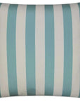 D.V. Kap Outdoor Café Stripe Pillow - Aqua