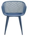 Moe's Home Outdoor Chair Blue Set