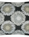 D.V. Kap Outdoor Daisy Chain Pillow - Black