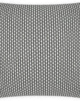 D.V. Kap Outdoor Dot Dash Pillow - Grey