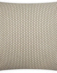 D.V. Kap Outdoor Dot Dash Pillow - Taupe