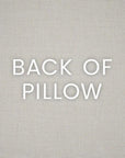 D.V. Kap Outdoor Sideline Lumbar Pillow - Ash