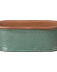 Emissary Oval Window Box Ceramic Planter