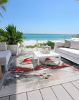 Addison Rugs Paelara Ivory Washable Indoor-Outdoor Rug