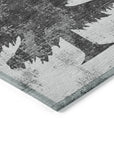 Addison Rugs Paelion Gray Washable Indoor-Outdoor Rug