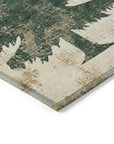 Addison Rugs Paelion Ivory Washable Indoor-Outdoor Rug