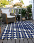 Addison Rugs Paelira Blue Washable Indoor-Outdoor Rug