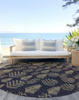 Addison Rugs Paelius Black Washable Indoor-Outdoor Rug