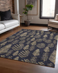 Addison Rugs Paelius Black Washable Indoor-Outdoor Rug