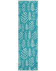Addison Rugs Paelius Teal Washable Indoor-Outdoor Rug