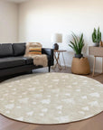 Addison Rugs Paelor Brown Washable Indoor-Outdoor Rug