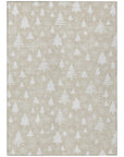 Addison Rugs Paelor Brown Washable Indoor-Outdoor Rug