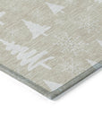 Addison Rugs Paelor Brown Washable Indoor-Outdoor Rug