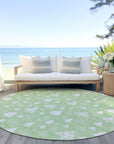 Addison Rugs Paelor Green Washable Indoor-Outdoor Rug