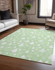 Addison Rugs Paelor Green Washable Indoor-Outdoor Rug