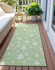 Addison Rugs Paelor Green Washable Indoor-Outdoor Rug