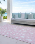 Addison Rugs Paelor Pink Washable Indoor-Outdoor Rug