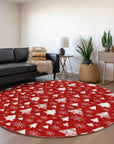 Addison Rugs Paelor Red Washable Indoor-Outdoor Rug
