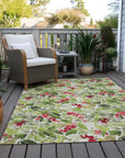 Addison Rugs Paelora Green Washable Indoor-Outdoor Rug