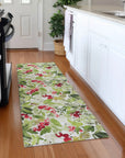 Addison Rugs Paelora Green Washable Indoor-Outdoor Rug