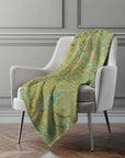 Addison Rugs Paisley Aloe Washable Indoor-Outdoor Rug